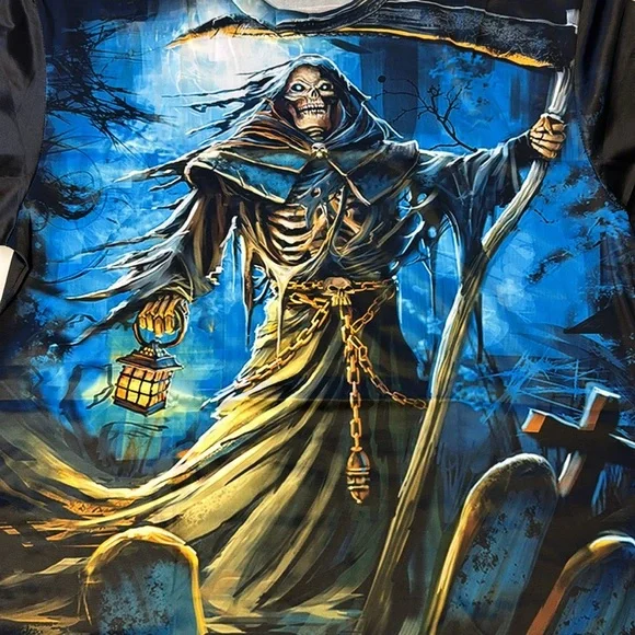 NEW Grim Reaper Shirt - Picture 2 of 4